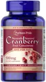 Журавлина Puritan's Pride Cranberry Fruit Concentrate 500 мг, 1 на день, 120 капсул