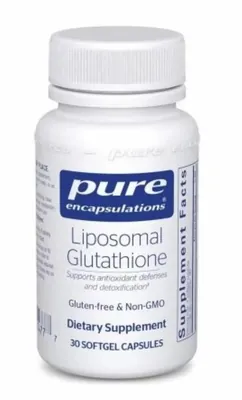 Ліпосомальний Глутатіон Pure Encapsulations Liposomal Glutathione, 30 капсул