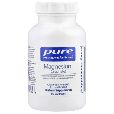 Магній гліцинат Pure Encapsulations Magnesium (glycinate), 90 капсул