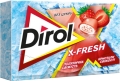 Жевательная резинка Dirol X-Fresh Клубничная свежесть без сахара, 18 г