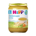 Пюре м’ясо-овочеве HiPP Organic Суп овочевий з індичкою з 8 місяців, 190 г