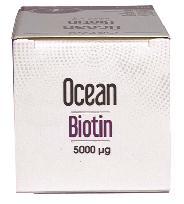 Біотин Orzax Ocean Biotin 5000 мкг, 60 капсул