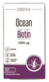 Біотин Orzax Ocean Biotin 5000 мкг, 60 капсул