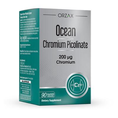Хром піколінат Orzax Ocean Chromium Picolinate 200 мкг, 90 капсул