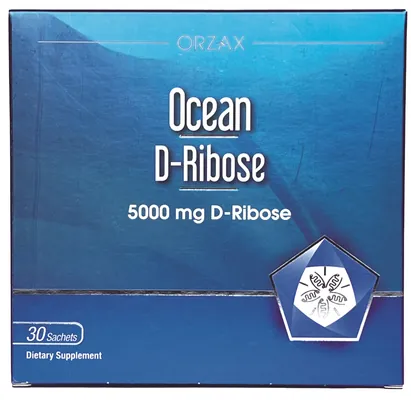 D-рибоза Orzax Ocean D-Ribose 5000 мг №30 у саше