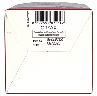 Комплекс для иммунитета Orzax Imunol Defence №20 в саше