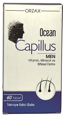 Комплекс для чоловіків Orzax Ocean Capillus Men, 60 таблеток