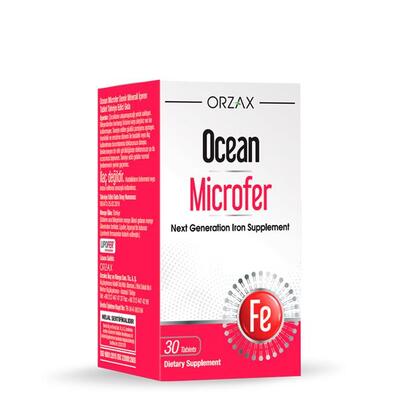 Залізо Orzax Ocean Microfer, 30 таблеток