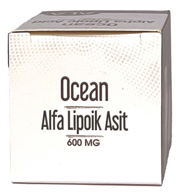 Альфа-ліпоєва кислота Orzax Ocean Alpha Lipoic Acid 600 мг, 30 капсул