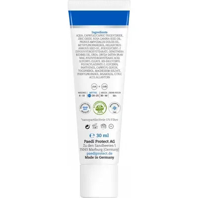 Крем дитячий Paediprotect від вітру і негоди з SPF15, 30 мл