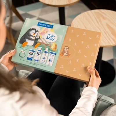 Набір Paediprotect Привіт малюк (крем захисний 50 мл + піна 250 мл + олія 200 мл + крем інтенсивний 75 мл + прорізувач)