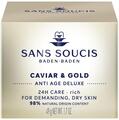Крем-догляд Sans Soucis Caviar & Gold 24-год антивіковий для сухої шкіри, 50 мл