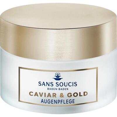 Крем для кожи вокруг глаз Sans Soucis Caviar&Gold антивозрастной, 15 мл
