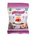 Лакомство для кошек Mediterranean Natural Serrano Snacks с функцией выведения комочков шерсти с ливером, 50 г