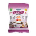 Лакомство для кошек Mediterranean Natural Serrano Snacks с функцией выведения комочков шерсти с лососем и тунцем, 50 г
