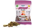Лакомство для кошек Mediterranean Natural Serrano Snacks с функцией выведения комочков шерсти с лососем и тунцем, 50 г