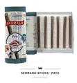Ласощі для собак Mediterranean Natural Serrano sticks палички з качкою, 16 штук