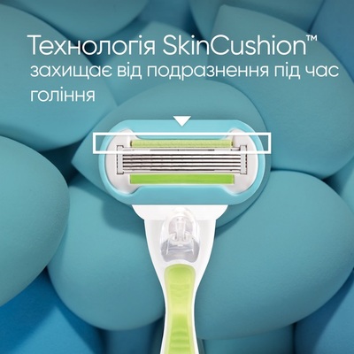 Картриджи сменные для бритья (лезвия) Venus 5 Extra Smooth Embrace, 4 шт