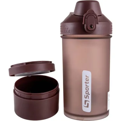 Шейкер Sporter Shaker 1109 дубово коричневий матовий, 550 мл