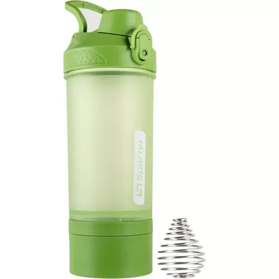Шейкер Sporter Shaker 1109 лайм матовий, 550 мл