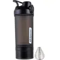 Шейкер Sporter Shaker 1109 прозоро чорний матовий, 550 мл