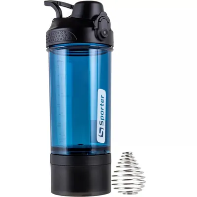 Шейкер Sporter Shaker 1109 синій, 550 мл