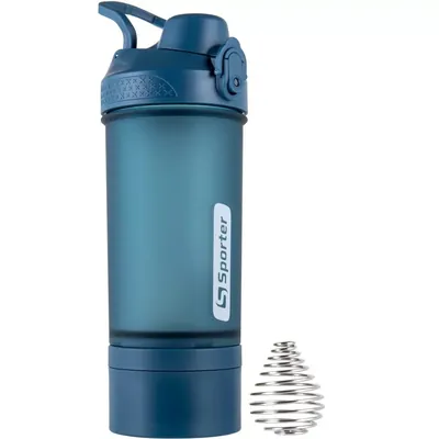 Шейкер Sporter Shaker 1109 сланцево синій матовий, 550 мл