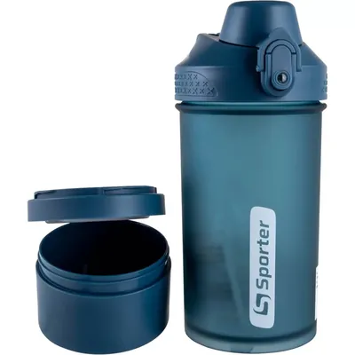 Шейкер Sporter Shaker 1109 сланцево синій матовий, 550 мл