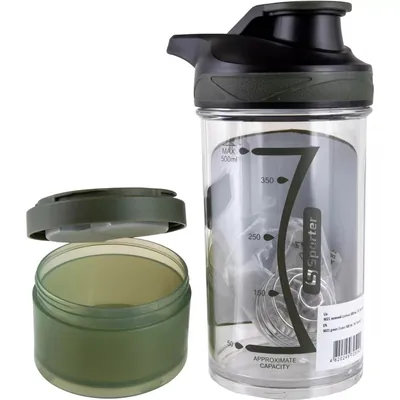 Шейкер Sporter Shaker 9021 зелений, 500 мл
