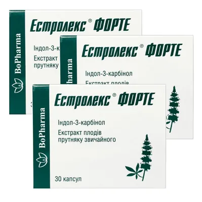 Естролекс Форте капсули №90 (30х3)
