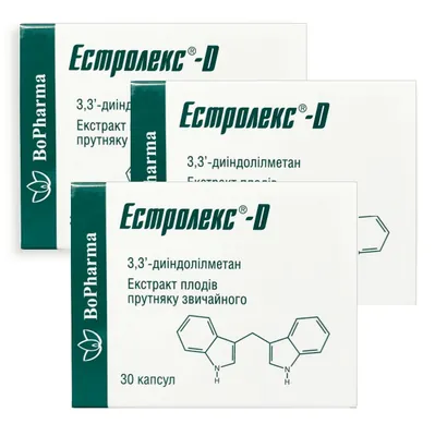 Естролекс-D капсули №90 (30х3)