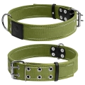 Ошейник Collar из хлопчатобумажной ленты двойной, ширина 45 мм, длина 56-71 см