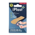 Пластырь медицинский iPlast бактерицидный на тканевой основе 19 мм х 72 мм, 10 штук