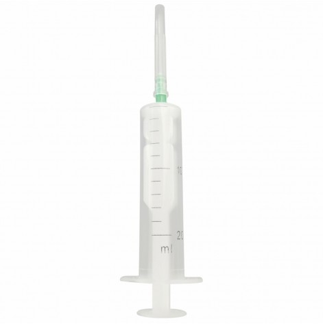 Шприц 20 мл Momina 2-х компонентный с иглой 20G (0,9 x 38 мм), 1 штука