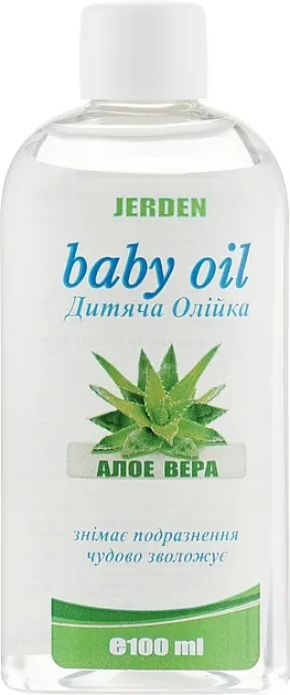 Олійка дитяча Jerden з Алое Вера, 100 мл