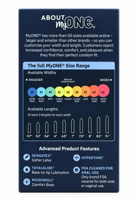Презервативи My ONE Super Snug ультратонкі супервузькі, 10 штук