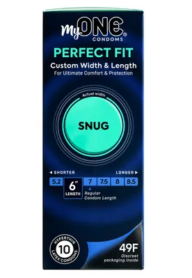 Презервативи My ONE Snug ультратонкі вузькі, 10 штук