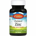 Цинк хелат Carlson Labs Chelated Zinc 30 мг, 100 жувальних таблеток