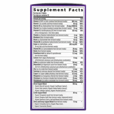 Мультивітаміни для жінок 40+ New Chapter Woman's Advanced 40+ Multivitamin, 96 таблеток