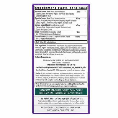 Мультивитамины для женщин 40+ New Chapter Woman's Advanced 40+ Multivitamin, 96 таблеток