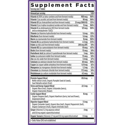 Мультивитамины для мужчин 40+ New Chapter One Daily Every Man's Multivitamin, 72 таблетки