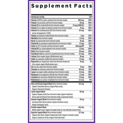 Мультивітаміни для чоловіків New Chapter Men's Advanced Multivitamin, 48 вегетаріанських таблеток