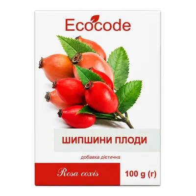 Шипшини плоди Ecocode, 100 г