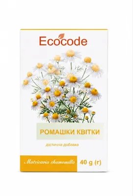 Ромашки квіти Ecocode, 40 г