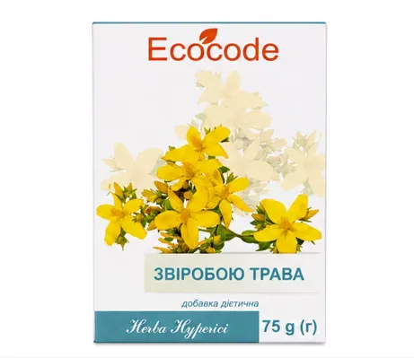 Звіробою трава Ecocode, 75 г
