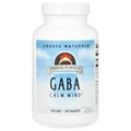 ГАМК (гамма-аміномасляна кислота) Source Naturals GABA 750 мг, 90 таблеток