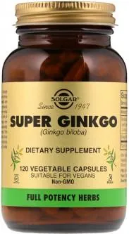 Гінкго Білоба Solgar Super Ginkgo вег. капсули №120