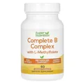 Комплекс вітамінів групи B з L-метилфолатом Super Nutrition Complete B Complex with L-Methylfolate, 60 рослинних капсул