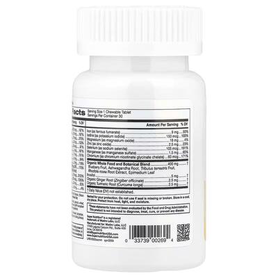 Мультивитамины для мужчин Super Nutrition Men's Multivitamin + Supporting Herbs SimplyOne вкус ягод, 30 жевательных таблеток