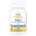 Мультивитамины для мужчин Super Nutrition Men's Multivitamin + Supporting Herbs SimplyOne вкус ягод, 30 жевательных таблеток